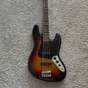Fender American Performer Jazz Bass 2020 Sunburst Rosewood 4-String Bass Guitar