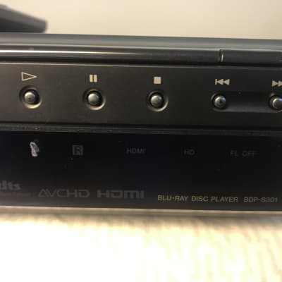 SONY BDP-S301 1080p Blu-ray Disc Player BD/DVD/CD Playback. Working Condition image 3