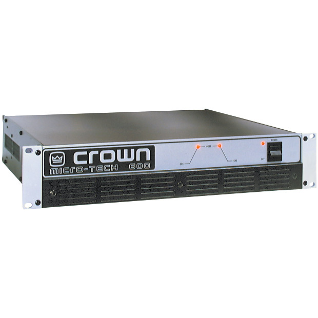 Crown Micro-Tech 600 Power Amplifier image 1