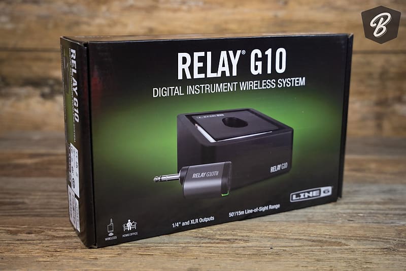 Line 6 Relay G10II Digital Wireless Guitar System Reverb