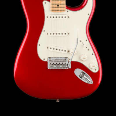Fender Player Stratocaster Maple Fingerboard Candy Apple Red image 2