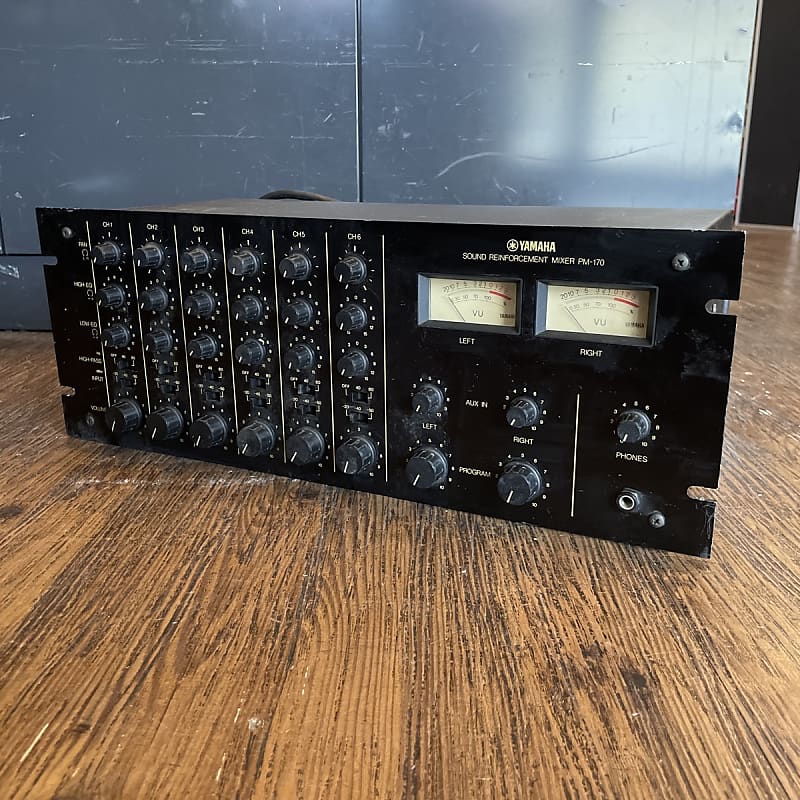 Yamaha PM-170 6-Channel Vintage Mixing Console | Reverb UK