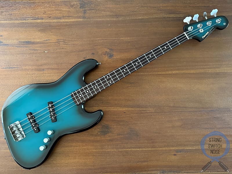 Fernandes Jazz Bass, Limited Edition, Blue Black Burst, MIJ