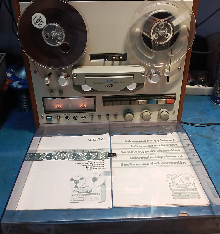 TEAC X-7R 1/4" 2-Track Reel to Reel Tape Recorder image 1
