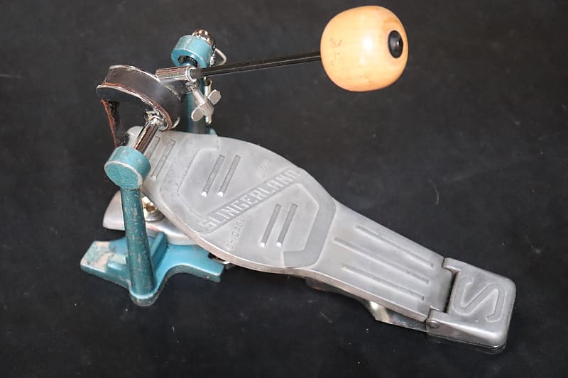 Slingerland Tempo King Bass Drum Kick Pedal Vintage 1960's 1 Reverb