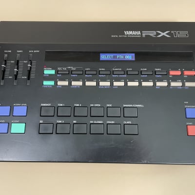 Yamaha RX-15 Drum Machine - new backlit LCD!