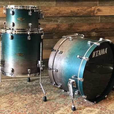Tama Starclassic Birch Walnut Satin Sapphire Fade 12 16 22