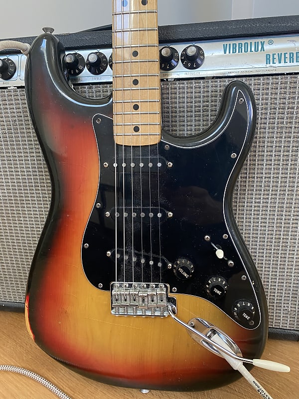 1975-1976 Fender Stratocaster Tobacco Sunburst image 1