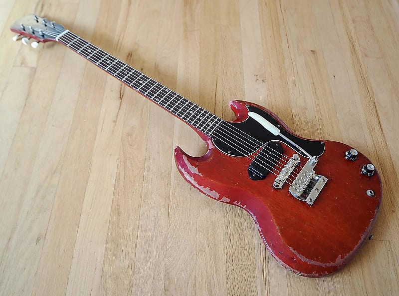 Gibson SG Junior With Vibrola 1965 - Cherry | Reverb