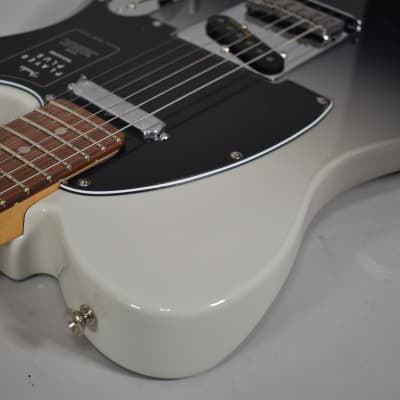 2021 Fender Player Plus Telecaster Silver Smoke Finish Electric Guitar w/ Bag image 5