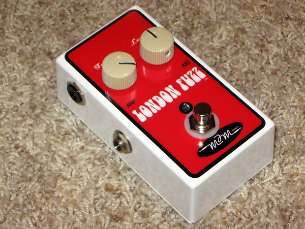 MJM Guitar FX London Fuzz germanium two-knob version, near