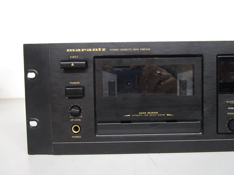 Marantz PMD502　業務用カセットデッキ Marantz Professional PMD502 Rackmount Stereo Cassette Deck