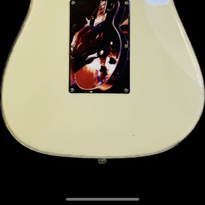 Ibanez RX-60 Double Cut Super Strat Style HSS One Piece Maple Neck 1995 - Ivory image 4