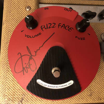Eric Johnson Fuzz Face EJF1-Red Signed 1/50 mint w box Dunlop image 11