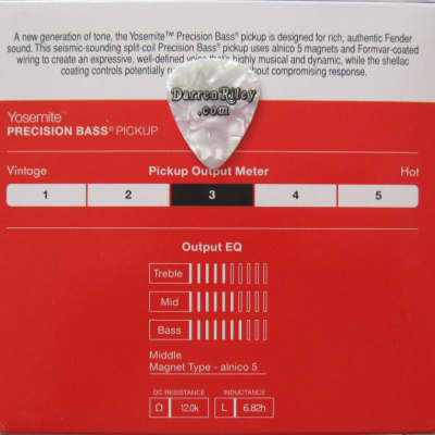 Fender Yosemite Precision Bass Pickup Set 0992284000 image 2