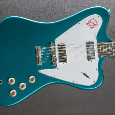 Gibson Custom Shop 1965 Non-Reverse Firebird V 12 String Reissue - Aqua Mist for sale