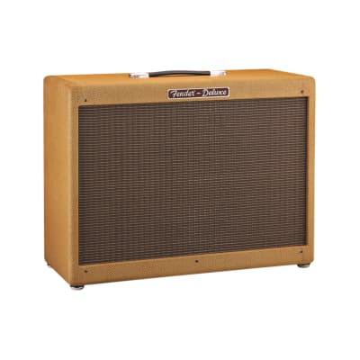 Fender Hot Rod Deluxe 112 Enclosure Guitar Amplifier, Lacquered Tweed image 3