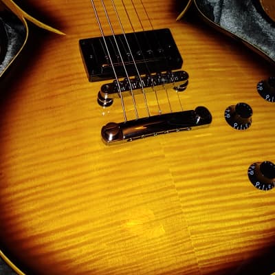 Epiphone Les Paul Prototype 2009s Vintage Sunburst Flame Maple Cap Real Maple Top 1 Of 1 Rare Only One To Exist Made In Unsung Plant Korea image 6