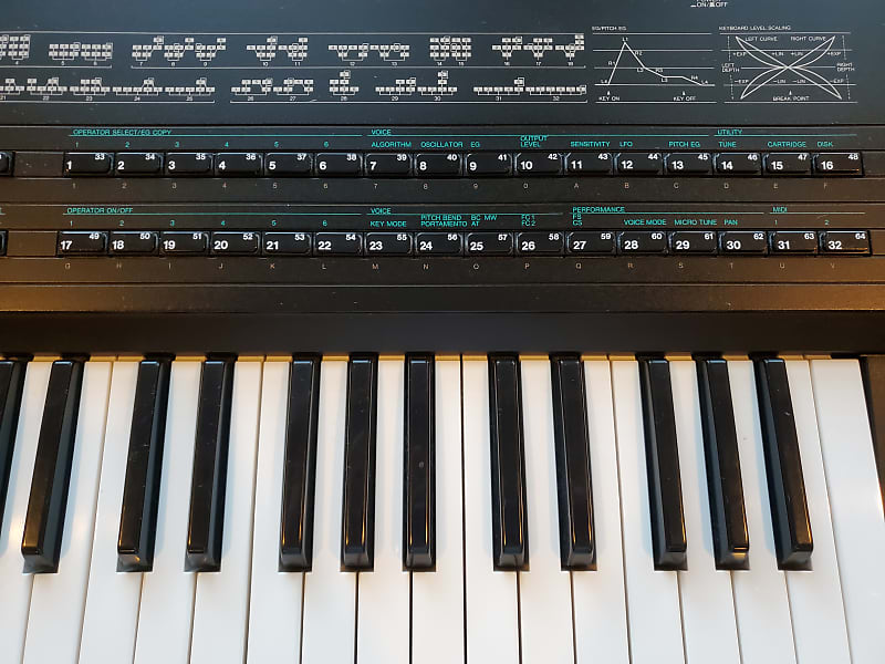 Yamaha DX7 II FD with Grey Matter E! Expansion, Flight Case
