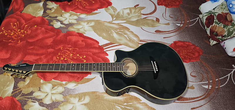 Yamaha APX-8CS 90s - Dark Blue | Reverb