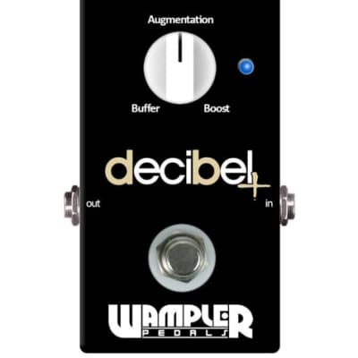 Wampler Decibel Plus Buffer Boost Guitar Pedal image 1