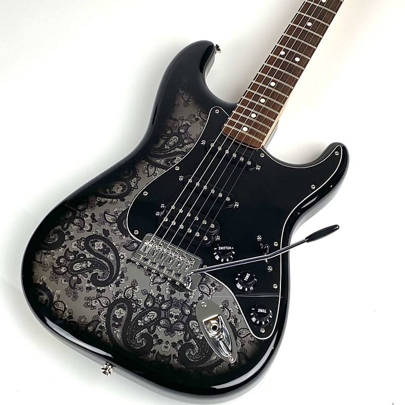 Fender black paisley stratocaster sale