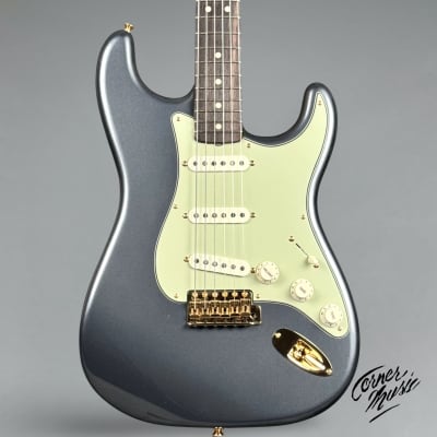Fender Custom Shop 1957 NOS Stratocaster 2017 - Charcoal Frost Metallic with Gold Hardware image 1