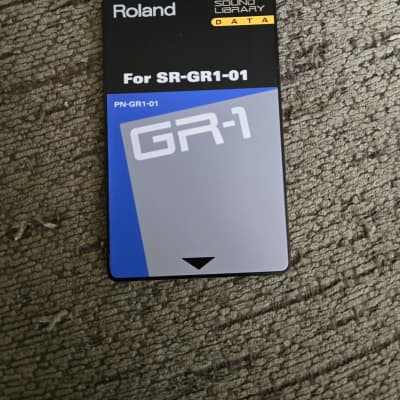 Roland GR-1 Sound Library Expansion Card