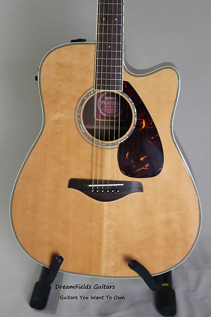 Yamaha FGX730SC Dreadnought Acoustic / Electric | Reverb