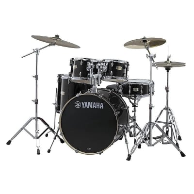 Yamaha Stage Custom 5pc Kit - Raven Black