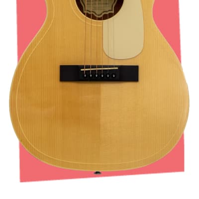 Silvertone 604 Parlour Acoustic-Electric, Gloss Natural for sale