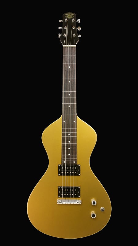 2024 Electro Hawaiian® Junior Lap Steel Gold Top with Treble Bleed Filter and Gig Bag! image 1