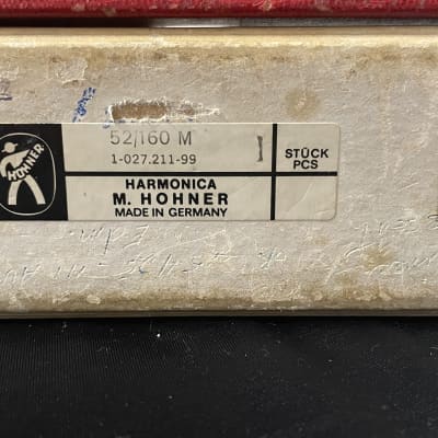 Hohner 52/160 M 1980’s - Chrome image 10