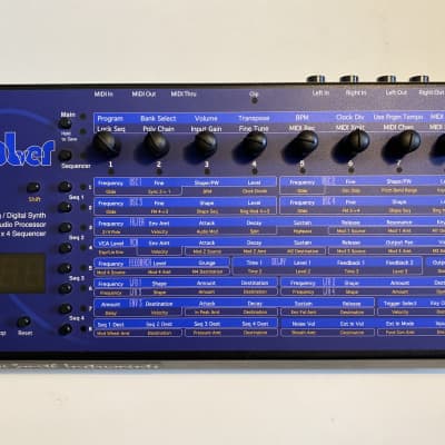Dave Smith Instruments Evolver Desktop Monophonic Synthesizer 2002 - 2016 - Blue
