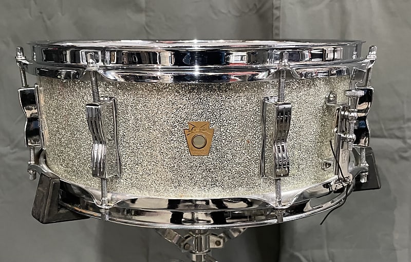 Ludwig Pre Serial Transition Jazz Festival Snare 1960 - Silver Sparkle