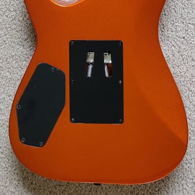 Kramer Original SM-1 Electric Guitar, Orange Crush, New Gig Bag image 5