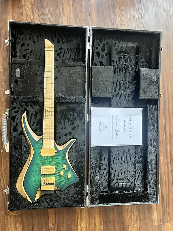 眠*…様 [希少] Aviator Guitar Nighthawk6 Left Aviator Nighthawk 6 2022 Flame Maple Lilac Purple | Reverb