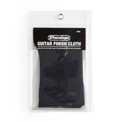 Dunlop 5430 Microfiber Acoustic Electric Guitar Cleaning Dust Dirt Finish Cloth image 2