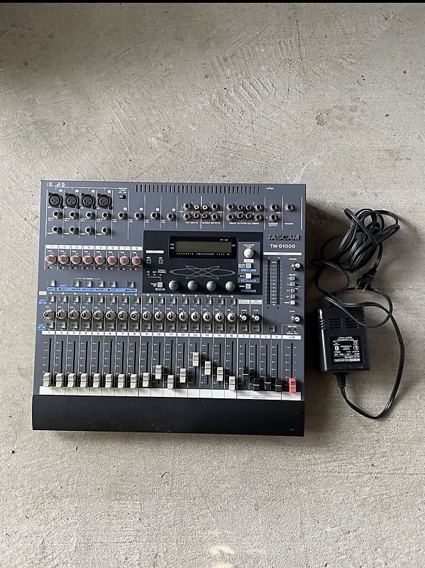TASCAM TMD1000 digital mixers Reverb