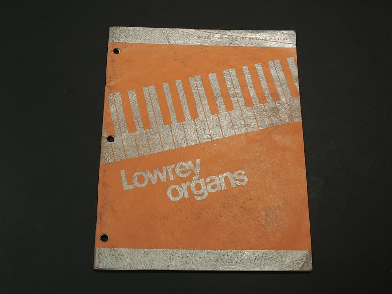 Lowrey Models LC-98 / LC-98K Service Manual [Three Wave Music] image 1