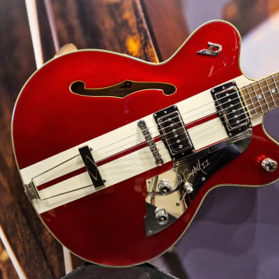 Duesenberg Alliance Series Mike Campbell II Red E-Guitar + Hardcase for sale