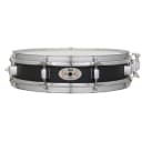 Pearl S1330B 13" x 3" Steel Piccolo Snare Drum - Black Lacquer