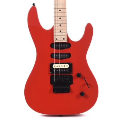 USED Kramer - Striker HSS - Electric Guitar - Floyd Rose Special -Jumper Red