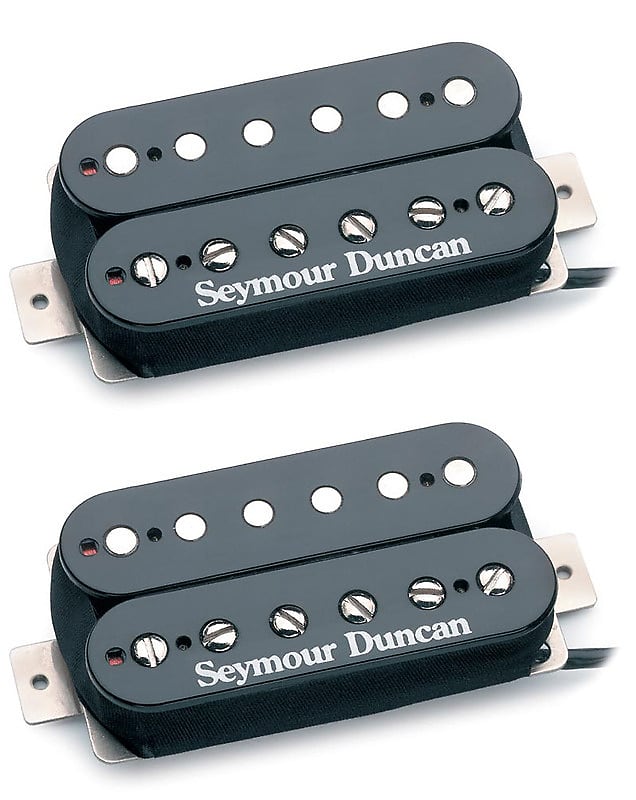 Seymour Duncan SH-6 Distortion Mayhem Humbucker Set - black image 1