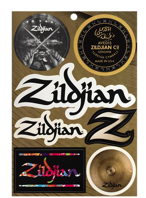 Zildjian Vinyl Sticker Sheet image 1