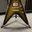 Epiphone Prophecy Flying V Electric Guitar Yellow Tiger Aged Gloss Display Model