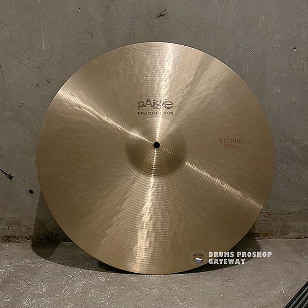 上質仕様PAISTE 70\'s Formula 602 18 Medium RIDE ライドシンバル シンバル