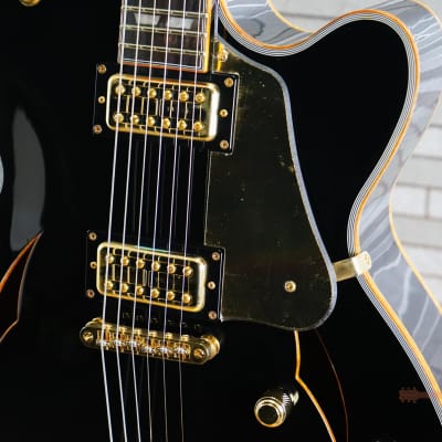 Schecter Coupe Hollowbody Guitar Black image 4