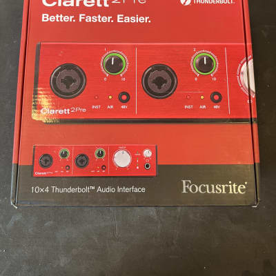 FOCUSRITE Clarett 2Pre Thunderbolt +バンドル Focusrite Clarett