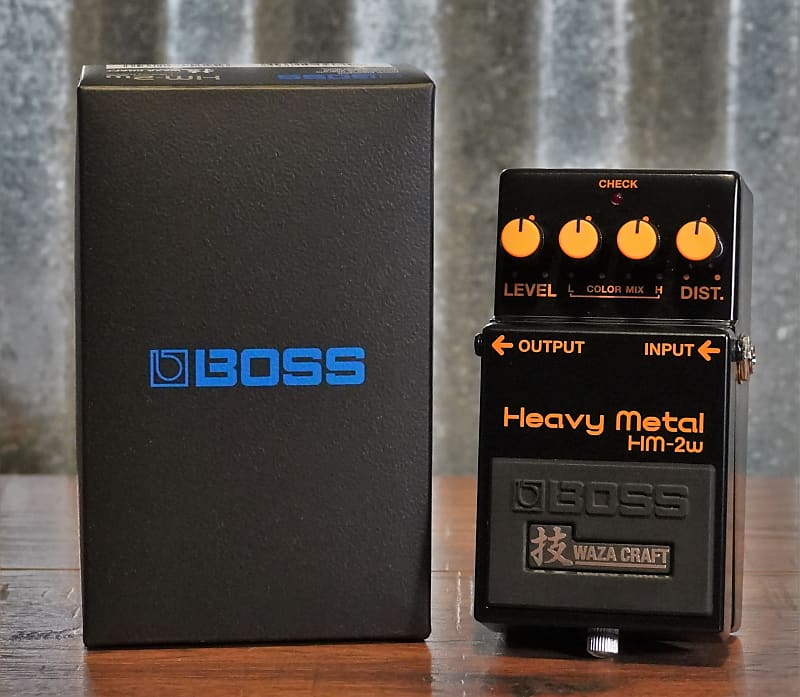 Boss HM-2W Heavy Metal Waza Craft Distortion Guitar Effect Pedal image 1